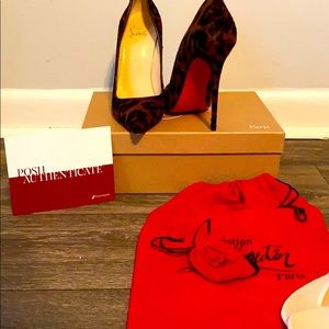 Christian Louboutin Leopard Pump